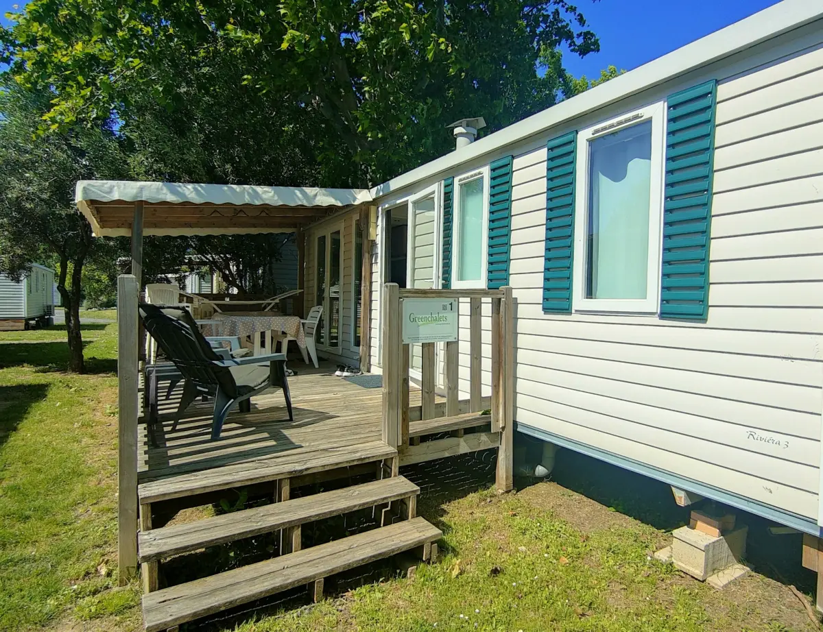 Ruime chalets tussen het groen