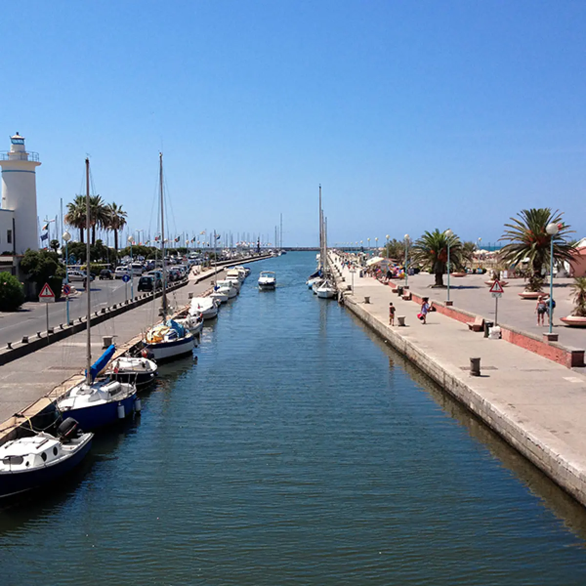 Strand, Viareggio en Toscane